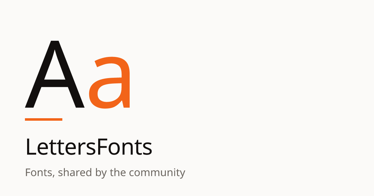 Reverse fonts: free downloads · LettersFonts